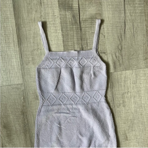 SEVEN WONDERS Rose Knit Dress in Lilac Purple Size XS - Picture 7 of 14